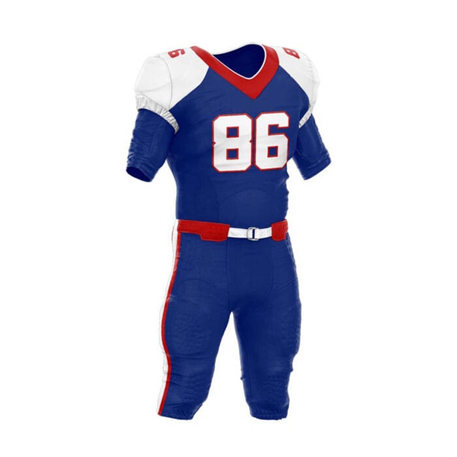 American Football Uniforms Youth in Royal Blue